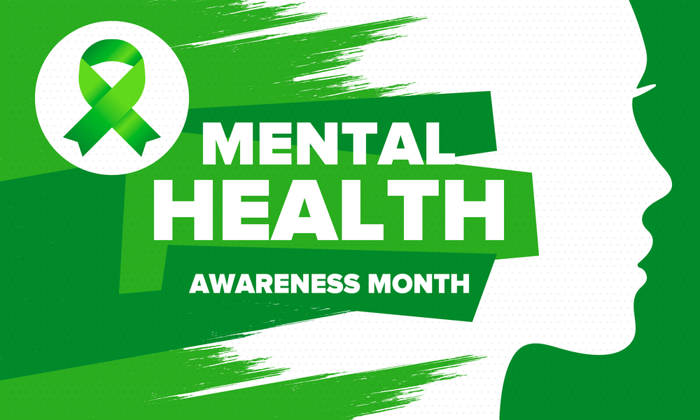 A #mentalhealthawarenessmonth-ról készül plakát