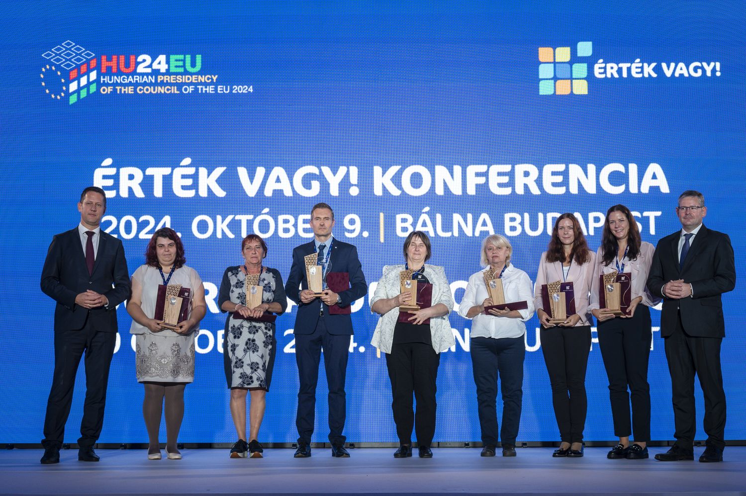 Érték Vagy! díjak nyertesei a Konferencián